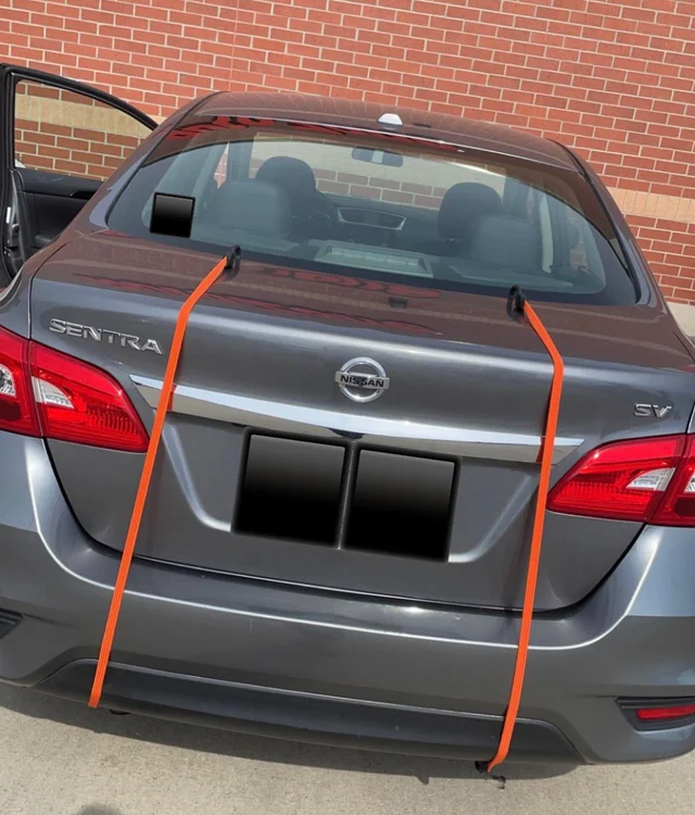 How to tie your trunk shut