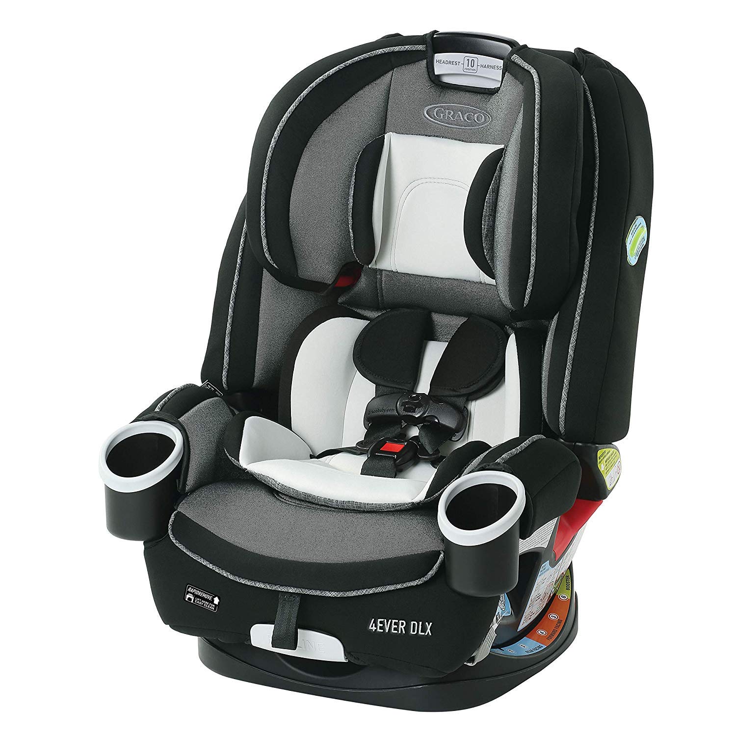 Car Seat in a Truck With Extended Cab, Graco 4Ever DLX 4 in 1 Car Seat, 