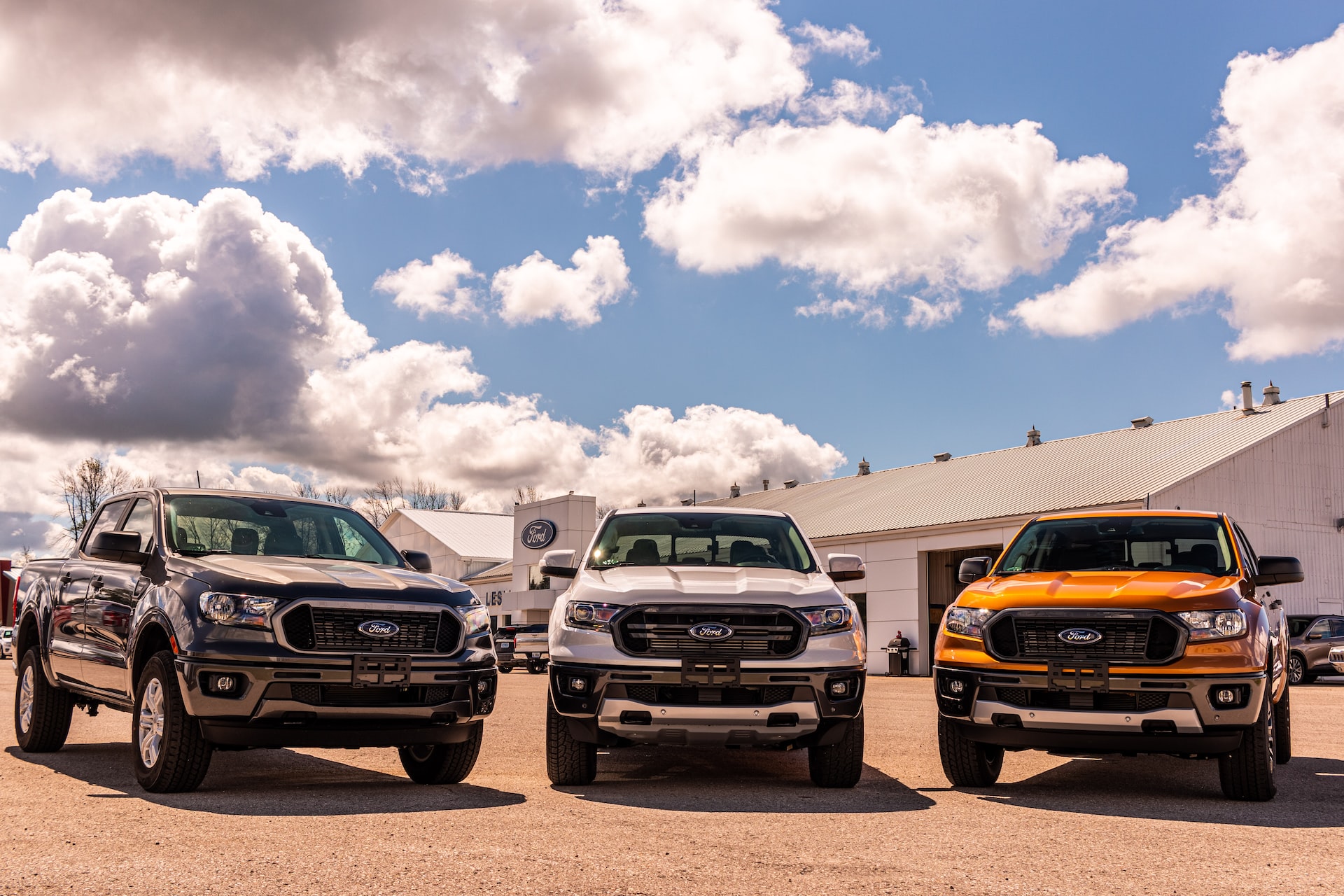 3 Ford Rangers