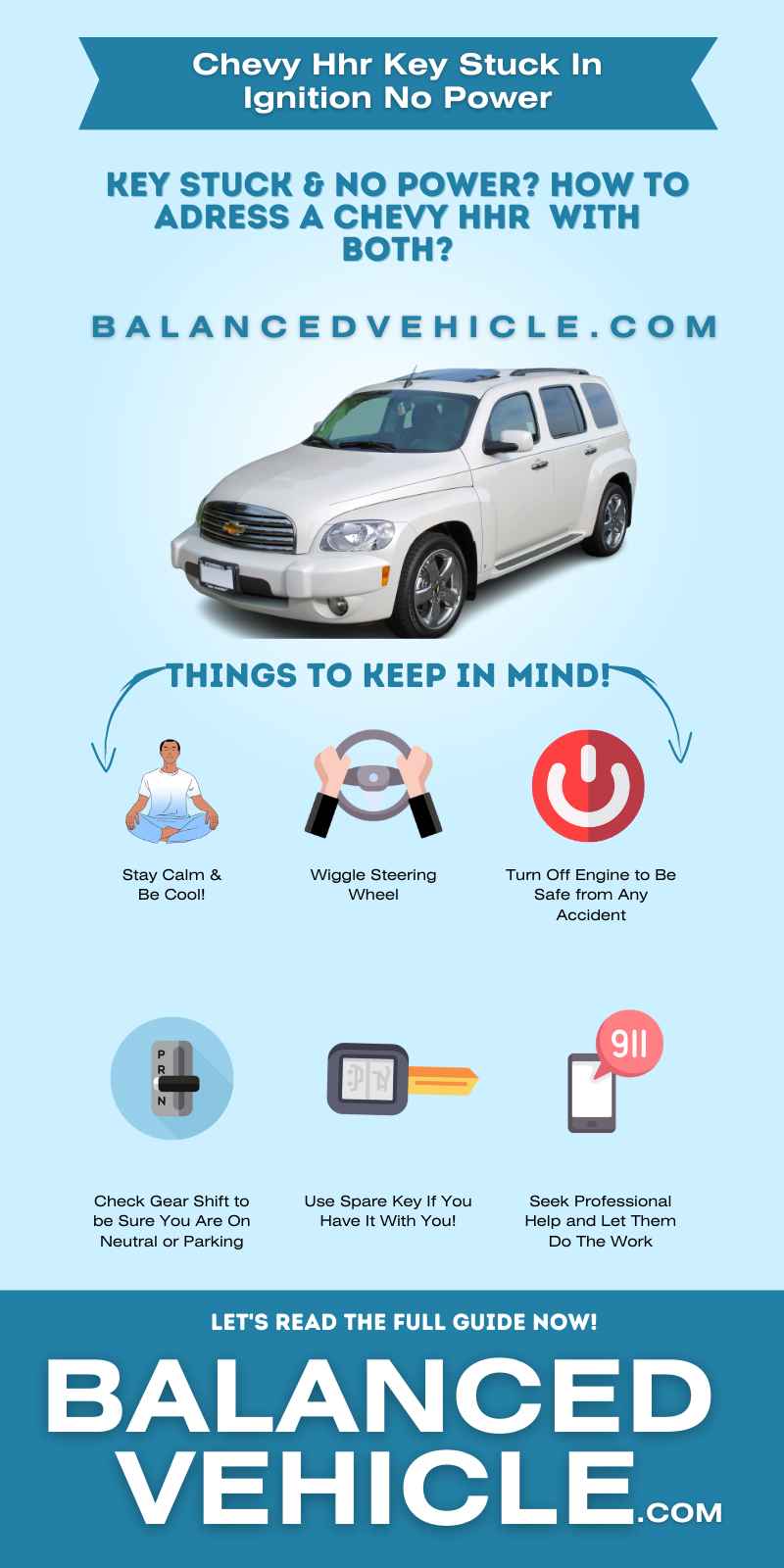 Chevy Hhr Key Stuck In Ignition No Power- Infographic 