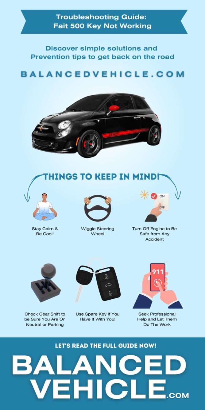 Fiat 500 key not working quick solutions infographics 