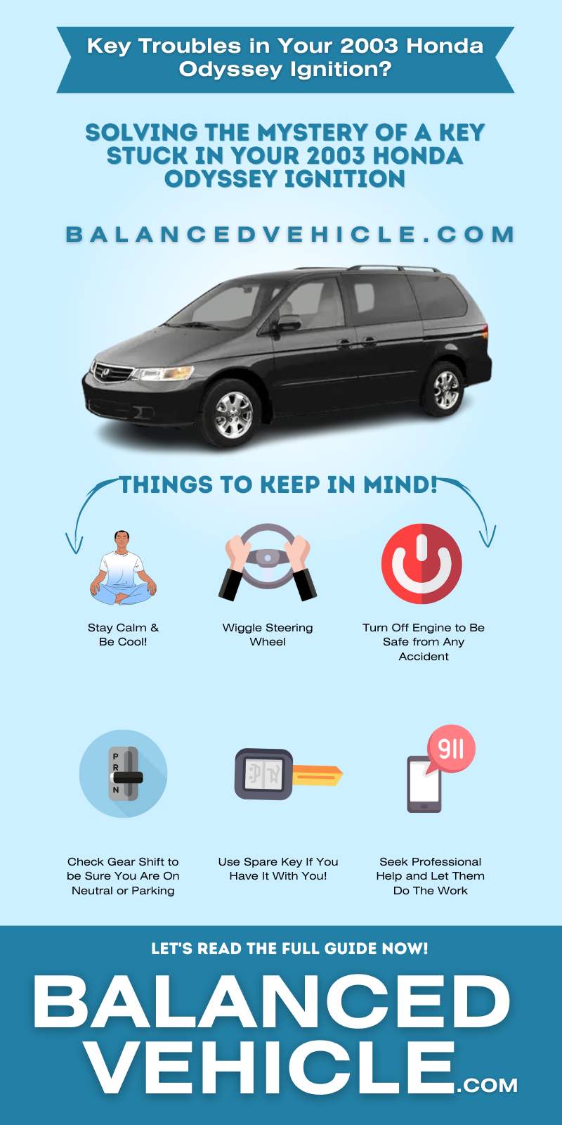 Troubleshooting 2003 Honda Odyssey Key Stuck In Ignition Infographic 