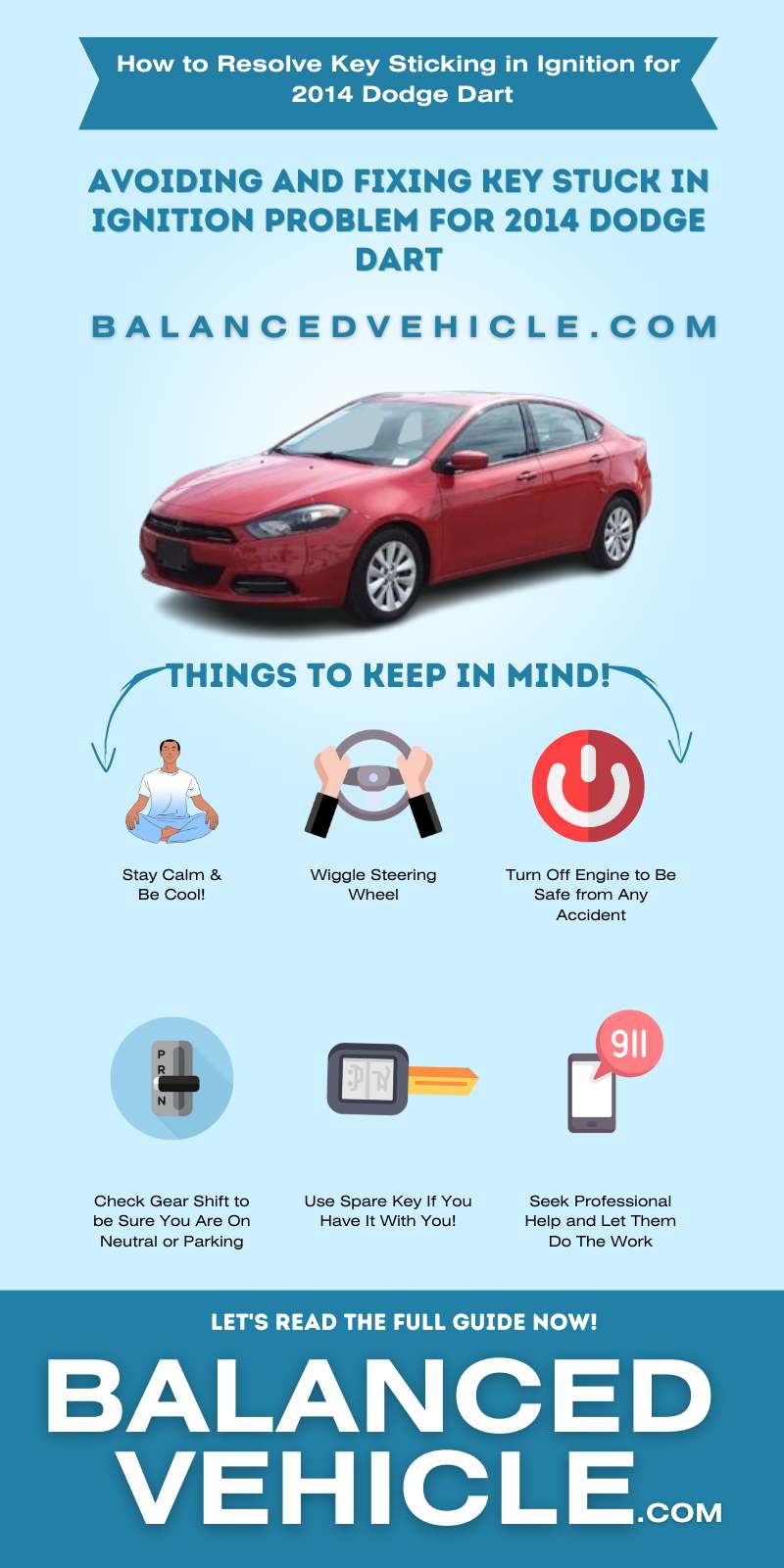Troubleshooting 2014 Dodge Dart Key Getting Stuck In Ignition Infographic 