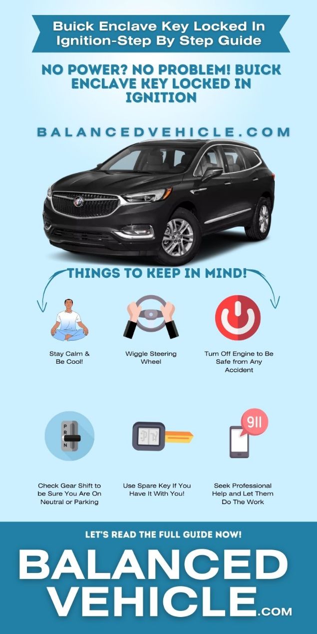 Buick Enclave Key Locked In Ignition-Step By Step Guide
